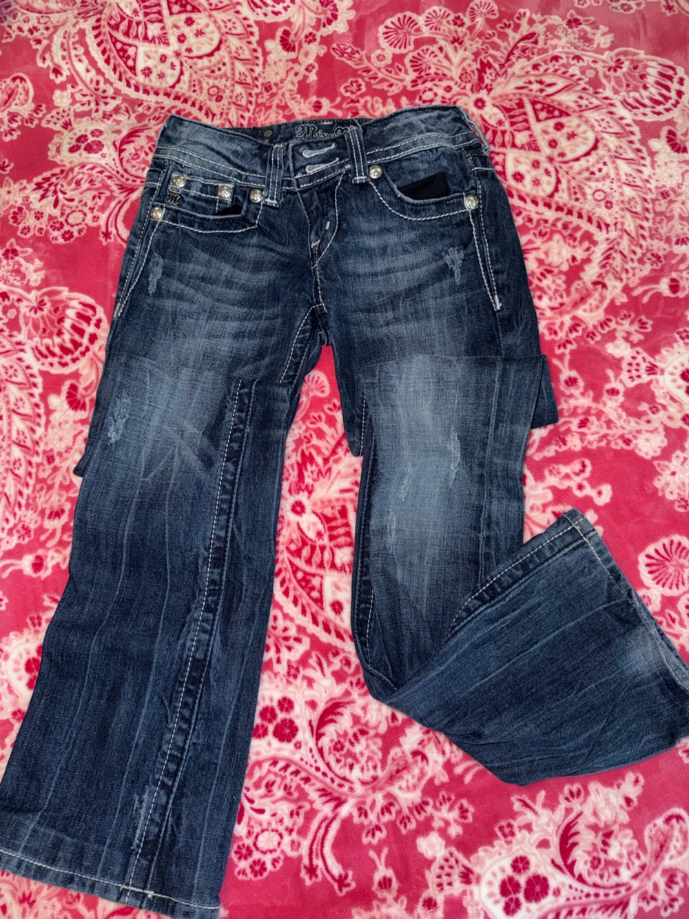 Miss Me Dark Blue Women's Boot Cut Jeans